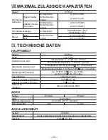 Предварительный просмотр 29 страницы Panasonic EY7542 - CORDLESS IMPACT WRENCH Operating Instructions Manual