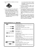 Предварительный просмотр 76 страницы Panasonic EY7542 - CORDLESS IMPACT WRENCH Operating Instructions Manual