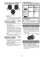 Предварительный просмотр 84 страницы Panasonic EY7542 - CORDLESS IMPACT WRENCH Operating Instructions Manual