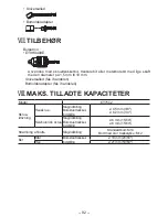 Предварительный просмотр 92 страницы Panasonic EY7542 - CORDLESS IMPACT WRENCH Operating Instructions Manual