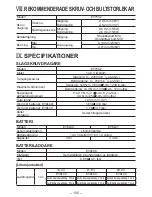 Предварительный просмотр 105 страницы Panasonic EY7542 - CORDLESS IMPACT WRENCH Operating Instructions Manual