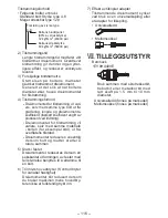 Предварительный просмотр 116 страницы Panasonic EY7542 - CORDLESS IMPACT WRENCH Operating Instructions Manual