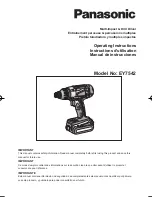 Panasonic EY7542LN2L Operating Instructions Manual preview