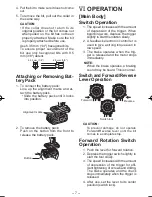 Предварительный просмотр 7 страницы Panasonic EY7542LN2L Operating Instructions Manual