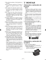 Предварительный просмотр 37 страницы Panasonic EY7542LN2L Operating Instructions Manual