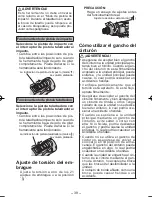 Предварительный просмотр 39 страницы Panasonic EY7542LN2L Operating Instructions Manual