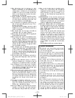 Preview for 20 page of Panasonic EY7546 Operating Instructions Manual