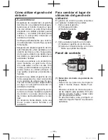 Preview for 38 page of Panasonic EY7546 Operating Instructions Manual