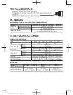 Preview for 45 page of Panasonic EY7546 Operating Instructions Manual