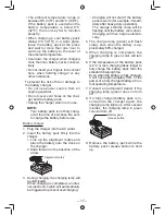 Предварительный просмотр 17 страницы Panasonic EY7549 Operating Instructions Manual