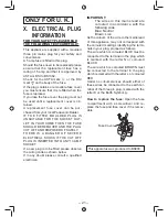 Предварительный просмотр 21 страницы Panasonic EY7549 Operating Instructions Manual