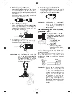 Предварительный просмотр 103 страницы Panasonic EY7549 Operating Instructions Manual