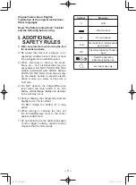 Preview for 5 page of Panasonic EY7552X57 Operating Instructions Manual