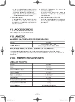 Preview for 65 page of Panasonic EY7552X57 Operating Instructions Manual