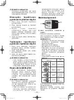 Preview for 99 page of Panasonic EY7552X57 Operating Instructions Manual