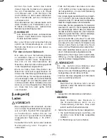 Preview for 25 page of Panasonic EY75A1 Operating Instructions Manual