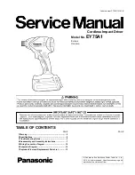 Panasonic EY75A1 Service Manual preview