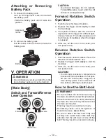 Preview for 10 page of Panasonic EY75A4 Operating Instructions Manual