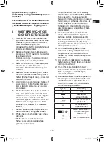 Предварительный просмотр 19 страницы Panasonic EY75A7X57 Operating Instructions Manual