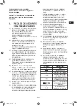 Предварительный просмотр 29 страницы Panasonic EY75A7X57 Operating Instructions Manual