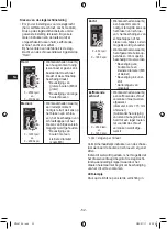 Предварительный просмотр 52 страницы Panasonic EY75A7X57 Operating Instructions Manual