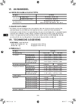 Предварительный просмотр 58 страницы Panasonic EY75A7X57 Operating Instructions Manual