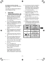 Предварительный просмотр 69 страницы Panasonic EY75A7X57 Operating Instructions Manual