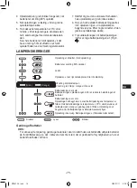 Предварительный просмотр 75 страницы Panasonic EY75A7X57 Operating Instructions Manual