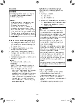 Предварительный просмотр 91 страницы Panasonic EY75A7X57 Operating Instructions Manual