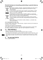 Предварительный просмотр 96 страницы Panasonic EY75A7X57 Operating Instructions Manual