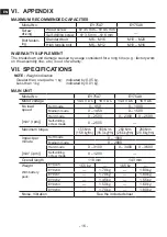 Preview for 16 page of Panasonic EY75A8 Operating Instructions Manual