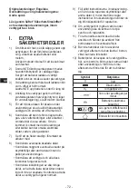 Предварительный просмотр 72 страницы Panasonic EY75A8 Operating Instructions Manual