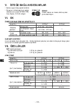 Предварительный просмотр 106 страницы Panasonic EY75A8 Operating Instructions Manual