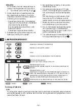 Preview for 62 page of Panasonic EY76A1 Operating Instructions Manual