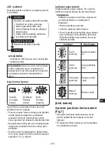 Preview for 107 page of Panasonic EY76A1 Operating Instructions Manual