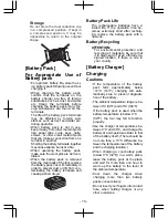 Preview for 15 page of Panasonic EY7840 Operating Instructions Manual