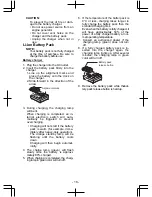 Preview for 16 page of Panasonic EY7840 Operating Instructions Manual