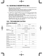 Preview for 35 page of Panasonic EY7840 Operating Instructions Manual