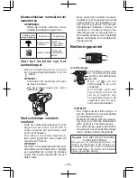 Preview for 68 page of Panasonic EY7840 Operating Instructions Manual