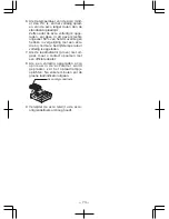 Preview for 73 page of Panasonic EY7840 Operating Instructions Manual