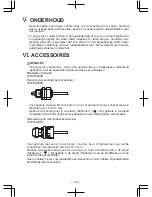 Preview for 76 page of Panasonic EY7840 Operating Instructions Manual