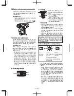 Preview for 123 page of Panasonic EY7840 Operating Instructions Manual