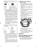 Предварительный просмотр 25 страницы Panasonic EY7840X Operating Instructions Manual