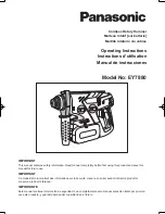 Preview for 1 page of Panasonic EY7880LN2S Operating Instructions Manual