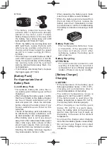 Предварительный просмотр 15 страницы Panasonic EY7940 Operating Instructions Manual