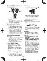 Предварительный просмотр 9 страницы Panasonic EY7950LR2S Operating Instructions Manual