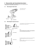 Предварительный просмотр 7 страницы Panasonic EY79A2 Service Manual