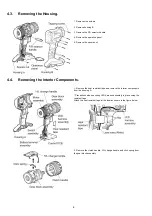 Предварительный просмотр 8 страницы Panasonic EY79A3 Service Manual