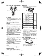 Preview for 85 page of Panasonic EYFEA1N Operating Instructions Manual