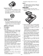 Предварительный просмотр 12 страницы Panasonic EYFEA1N2S Operating Instructions Manual